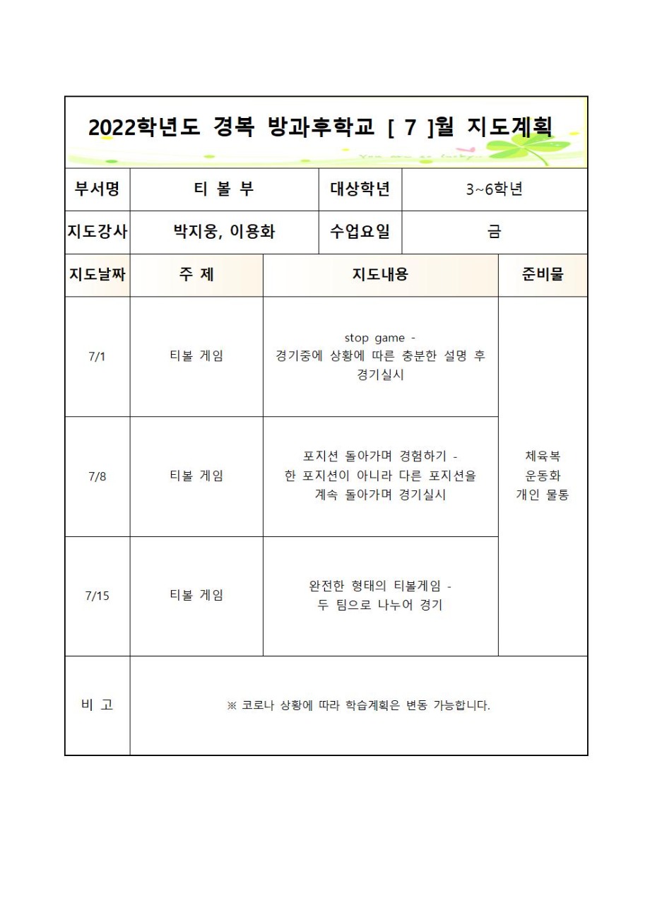 2022방과후 학교 티볼부 월별 지도계획서 (금-3~6학년)005.jpg